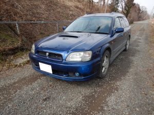 スバル　レガシィツーリングワゴン4WD　GT-B　E-tune　廃車　解体車　輸出向け車両