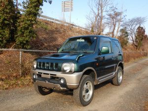 スズキ　ジムニーランドベンチャー　廃車　解体車　輸出向け車両