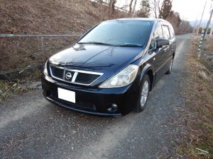 ニッサン　プレサージュ　ハイウェイスター　廃車　解体車　輸出向け車両