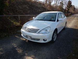 トヨタ　アリオン　A20　廃車　輸出向け車両