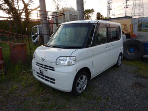 ダイハツ　タントカスタム　X-LTD　廃車　解体車　不動車