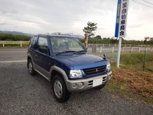 三菱　パジェロミニ　廃車　解体車　輸出向け車両