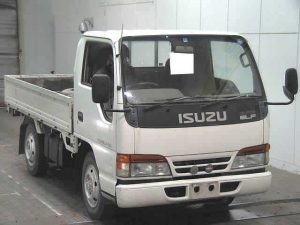 いすゞ　エルフ　廃車　解体車　輸出向け車両