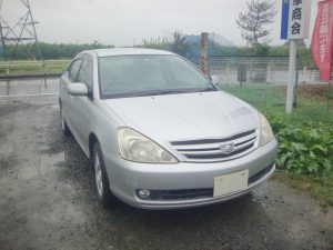 トヨタ　アリオン　廃車　解体車　輸出向け車両