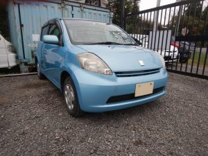 トヨタ　パッソ　廃車　解体車　輸出向け車両