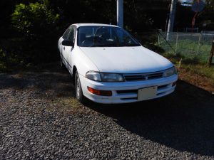 トヨタ　カリーナ　廃車　解体車　輸出向け車両