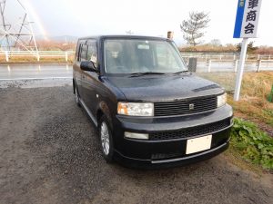 トヨタ　bB　廃車　解体車　輸出向け車両