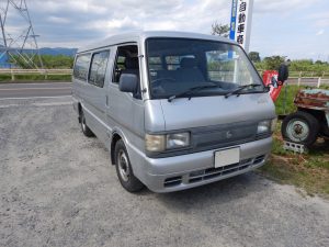 福島市　マツダ　ボンゴブローニィバン　廃車　解体車　輸出向け車両