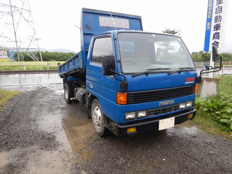福島市　マツダ　タイタンダンプ　廃車　解体車　輸出向け車両
