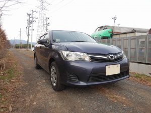 福島市　トヨタ　カローラフィールダー　廃車　解体車　輸出向け車両