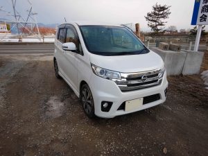 福島市　ニッサン　デイズ　廃車　解体車　輸出向け車両