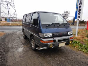 福島市　三菱　デリカ　廃車　解体車　輸出向け車両