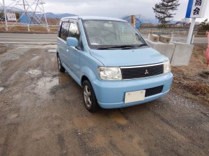 福島市　三菱　ekワゴン　廃車　解体車　輸出向け車両