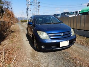 福島市　トヨタ　イスト　廃車　解体車　輸出向け車両